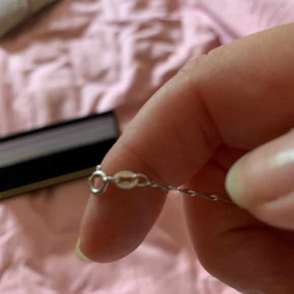 14kt solid gold ankle bracelet Estate piece - Picture 3 of 4